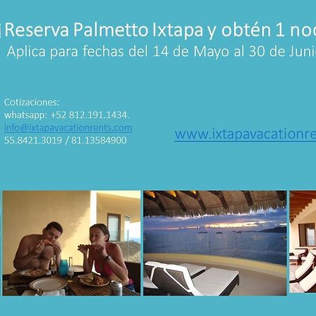 Palmetto Ixtapa - Tripintravel Hotel Eksteriør billede